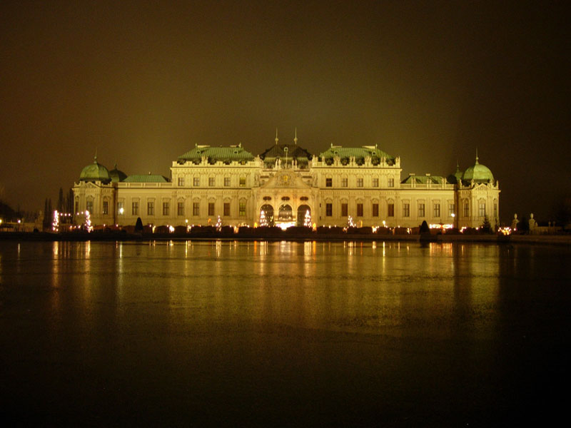 Бельведер дворцовый комплекс в Вене